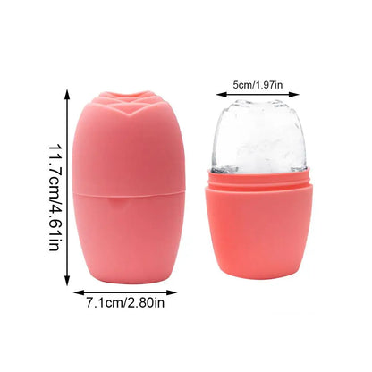 Wiederverwendbarer Ice Roller – Eis-Massagegerät für Gesicht & Körper, Hautstraffung & Erfrischung