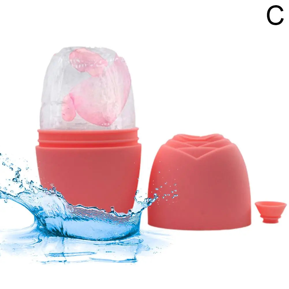 Wiederverwendbarer Ice Roller – Eis-Massagegerät für Gesicht & Körper, Hautstraffung & Erfrischung