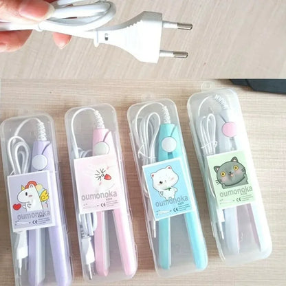 Mini Glätteisen 3-in-1 – Kompaktes Stylinggerät für Reisen & schnelles Haarstyling